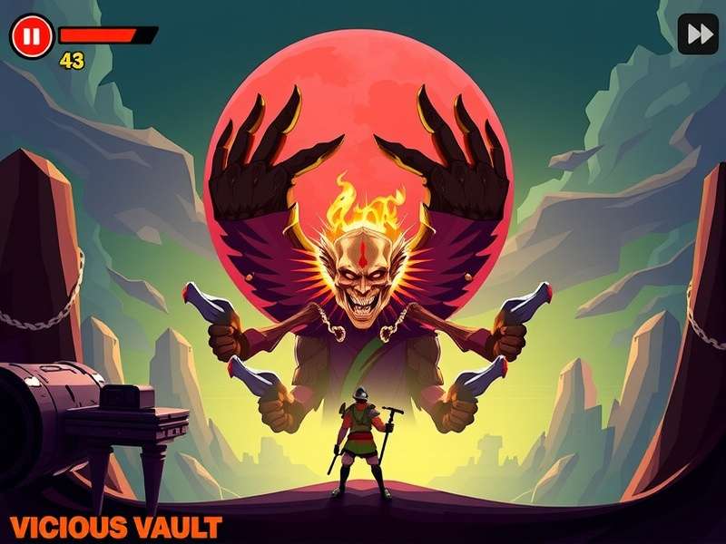 Vicious Vault Victory Gameplay Screenshot